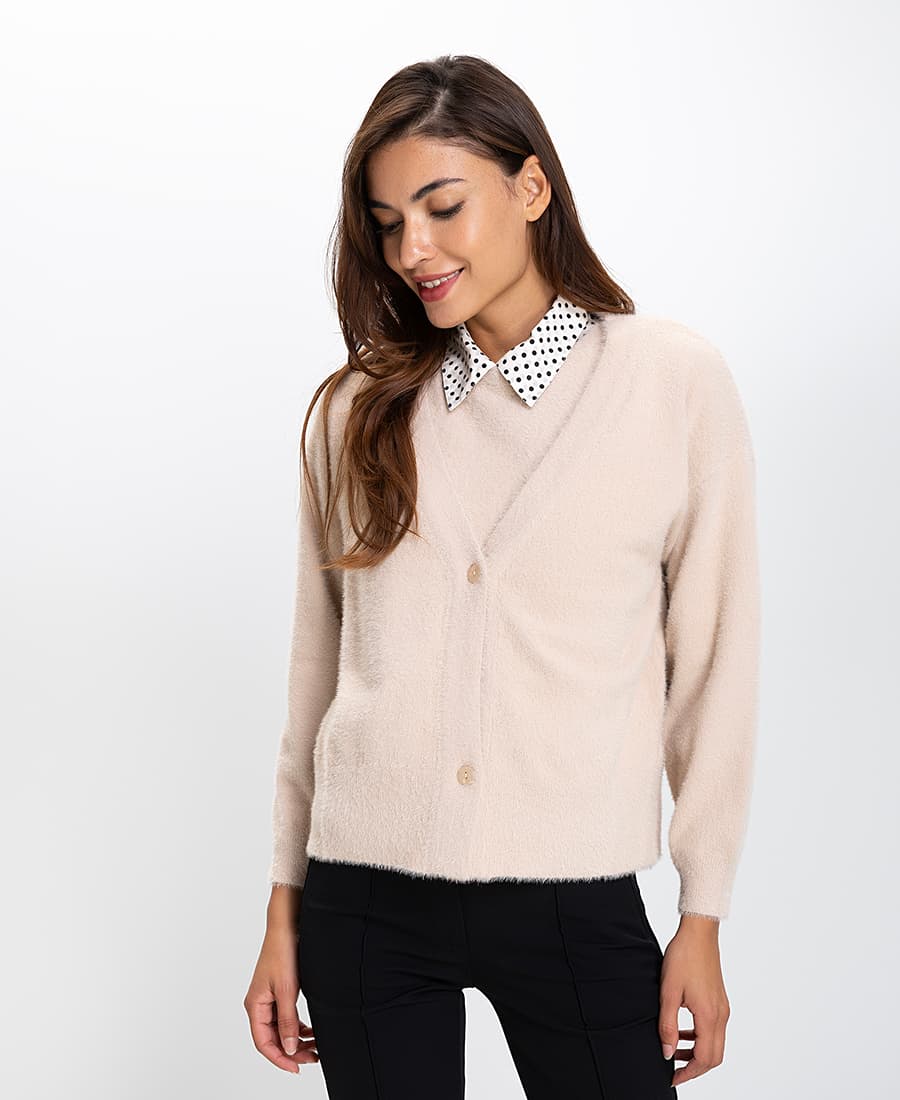 Women's Cardigans Anonyme Beige