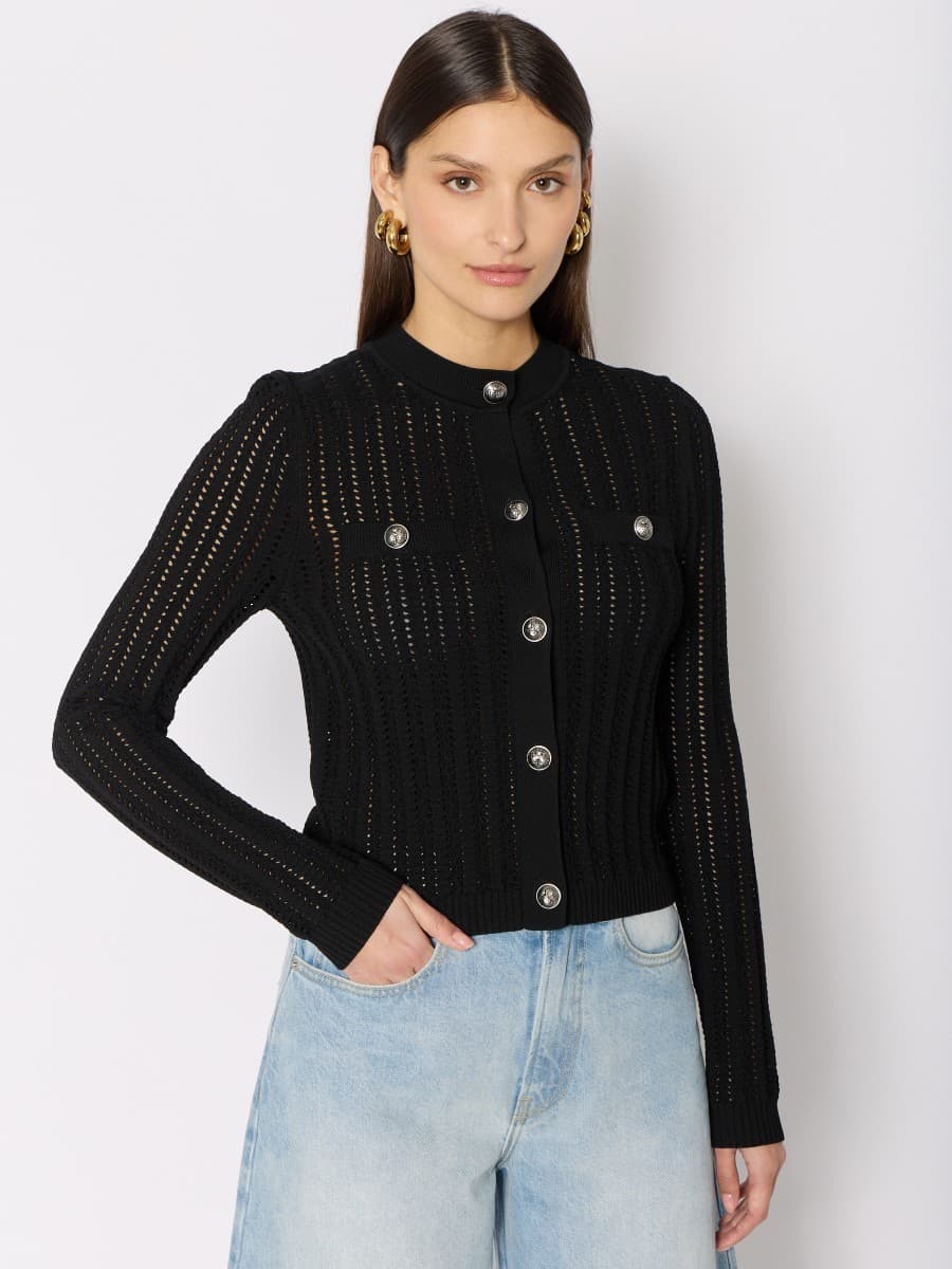 Γυναικείες ζακέτες Berenice Μαύρο