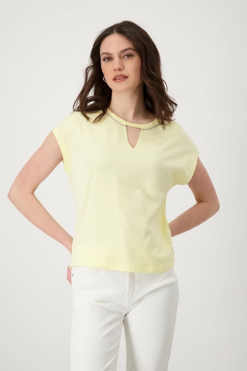 Γυναικεία τοπ Monari Κίτρινο