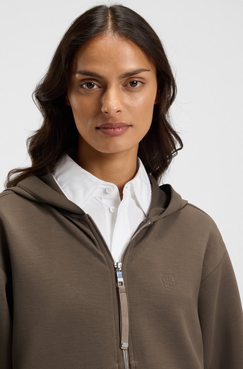 Women's Sweatshirts Boss Gray