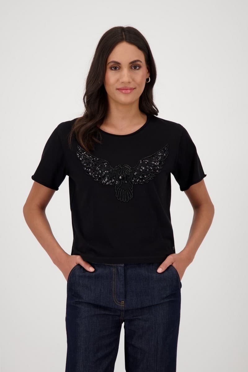 Women's T-Shirts Monari Black