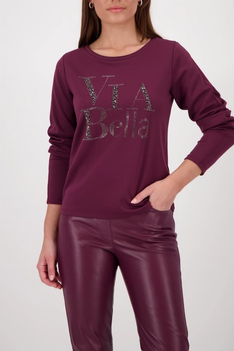 Women's Tops Monari Bordeaux