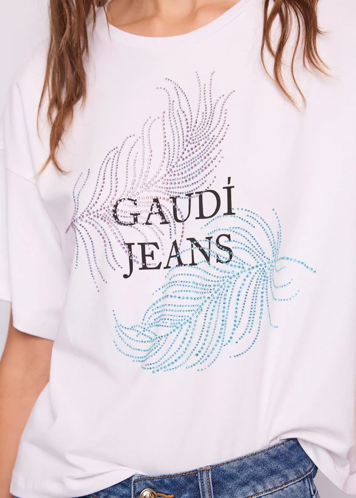 Women's T-Shirts Gaudi White