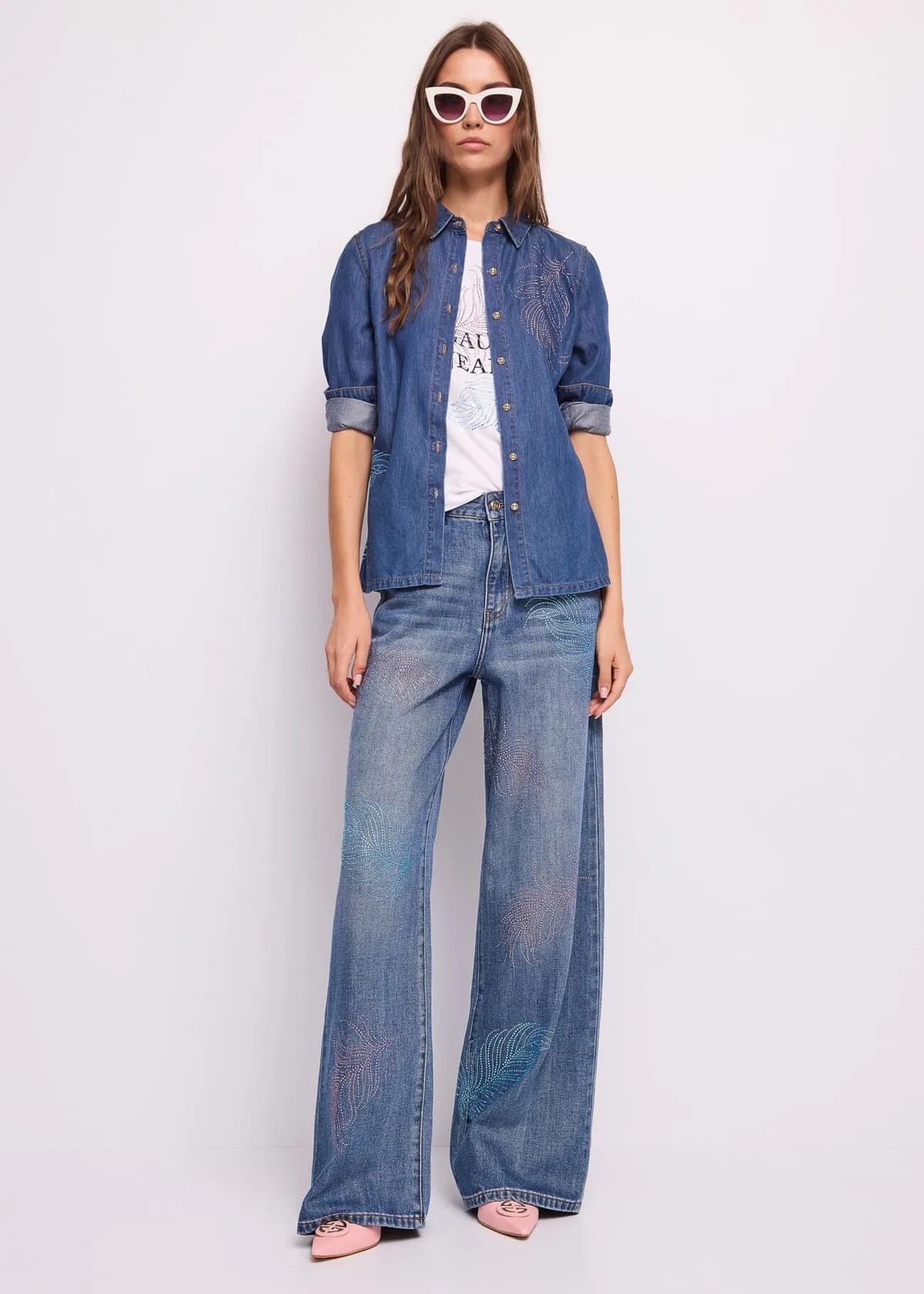 Women's T-Shirts Gaudi White