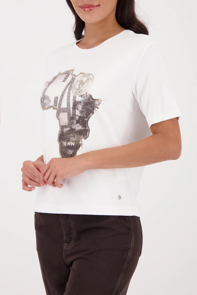 Women's T-Shirts Monari Ecru