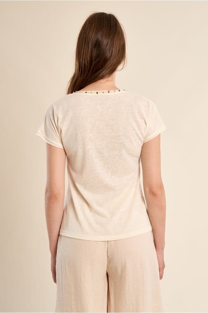 Women's Tops Molly Bracken Ecru