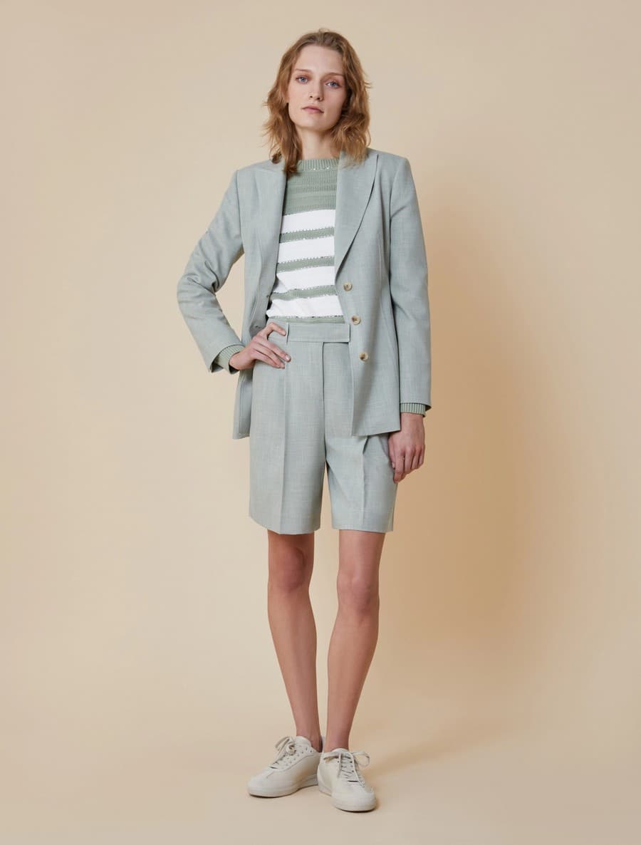 Women's Shorts Penny Black Green