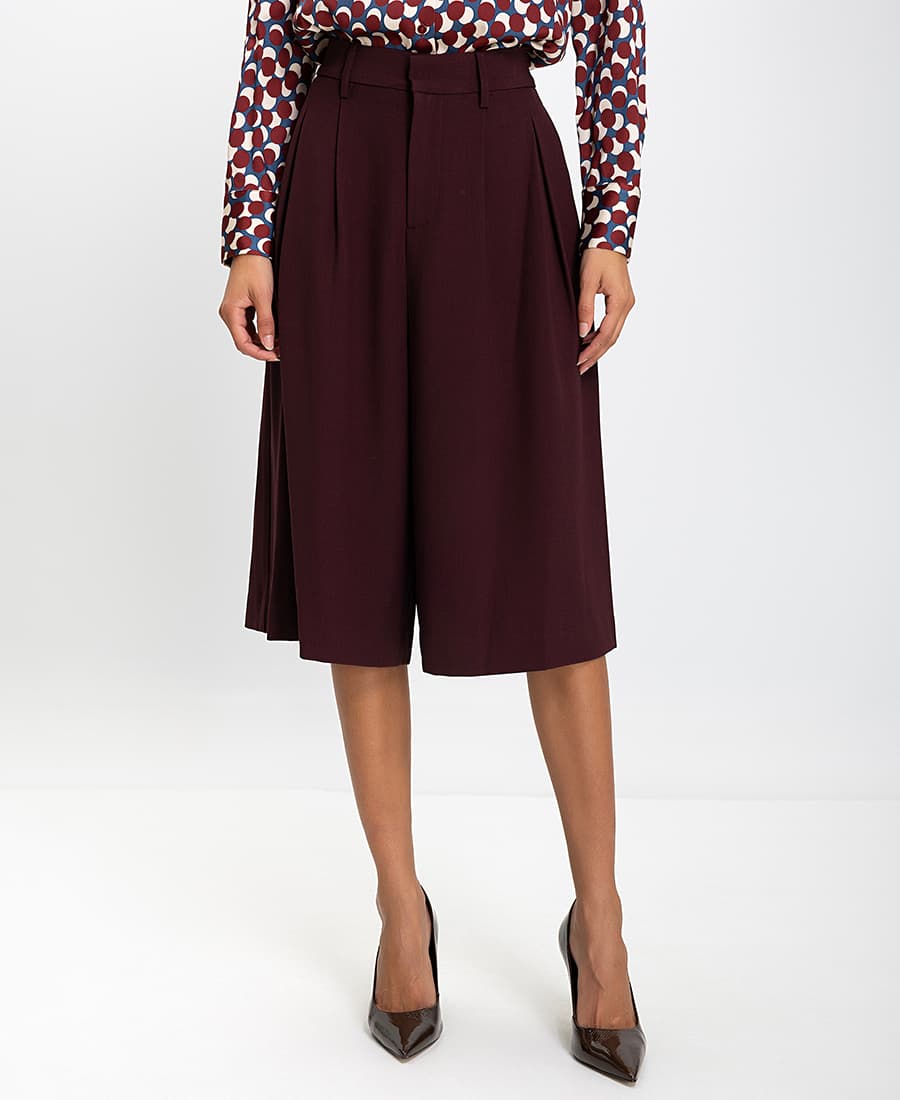 Women's Shorts Anonyme Bordeaux