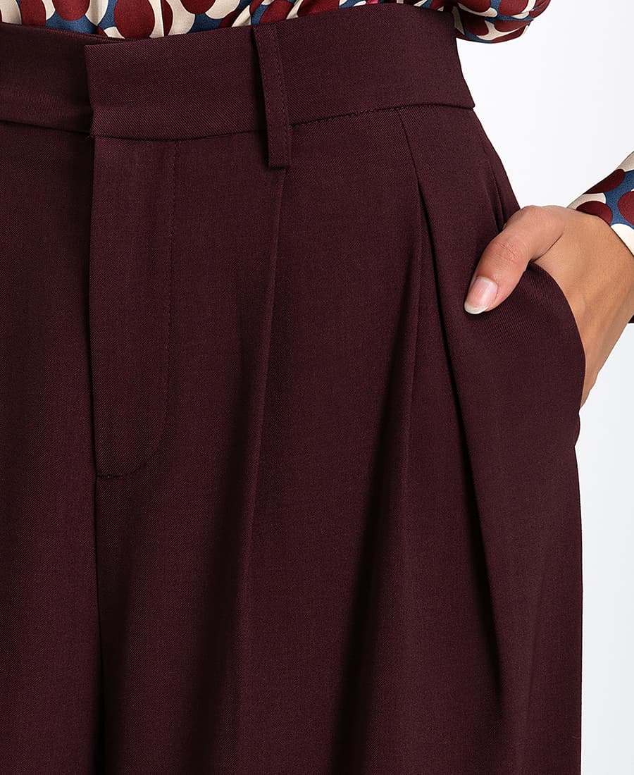 Women's Shorts Anonyme Bordeaux