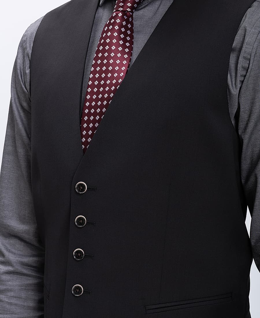 Men's Vests Vardas Black