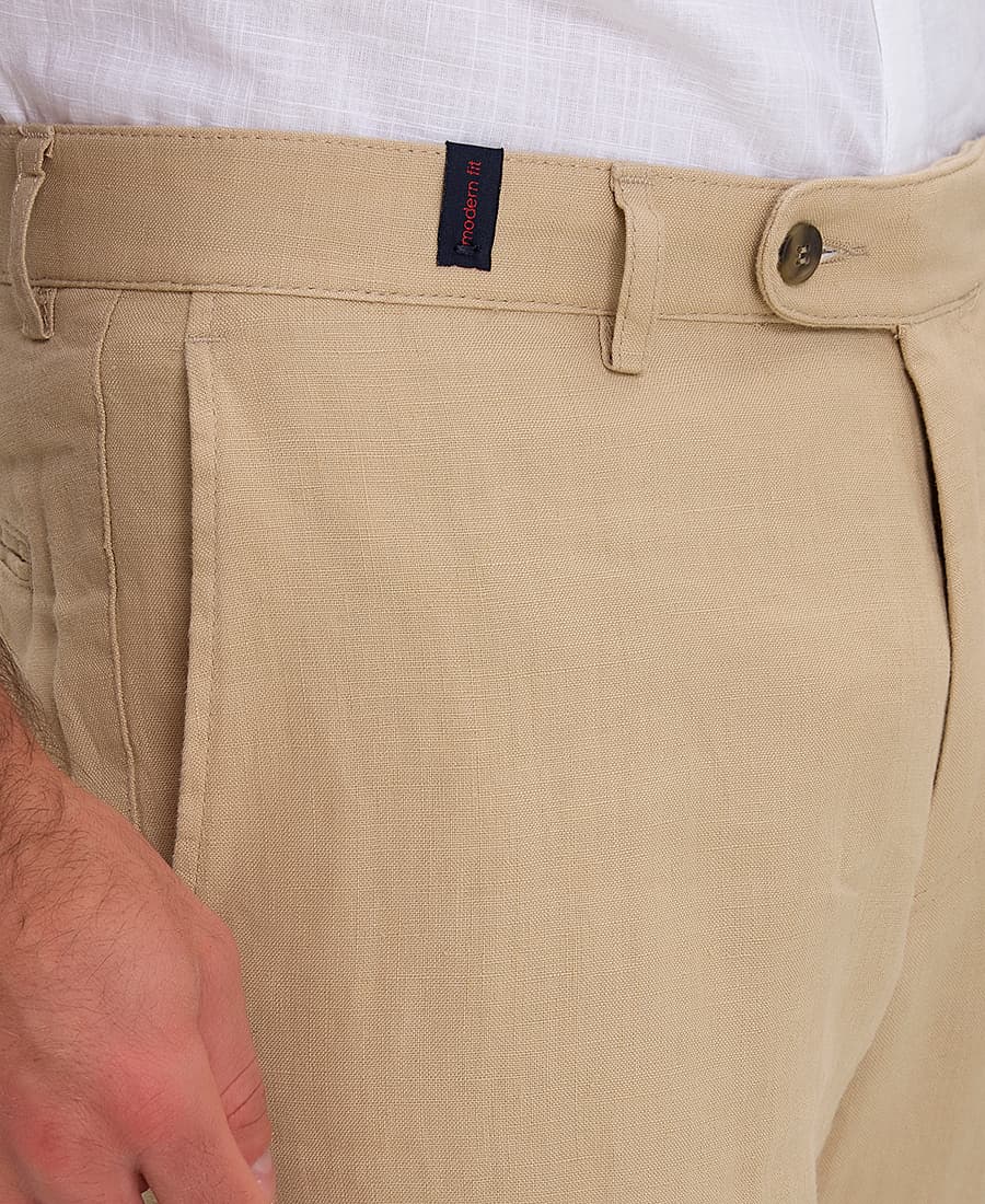 Men's Pants Vardas Beige