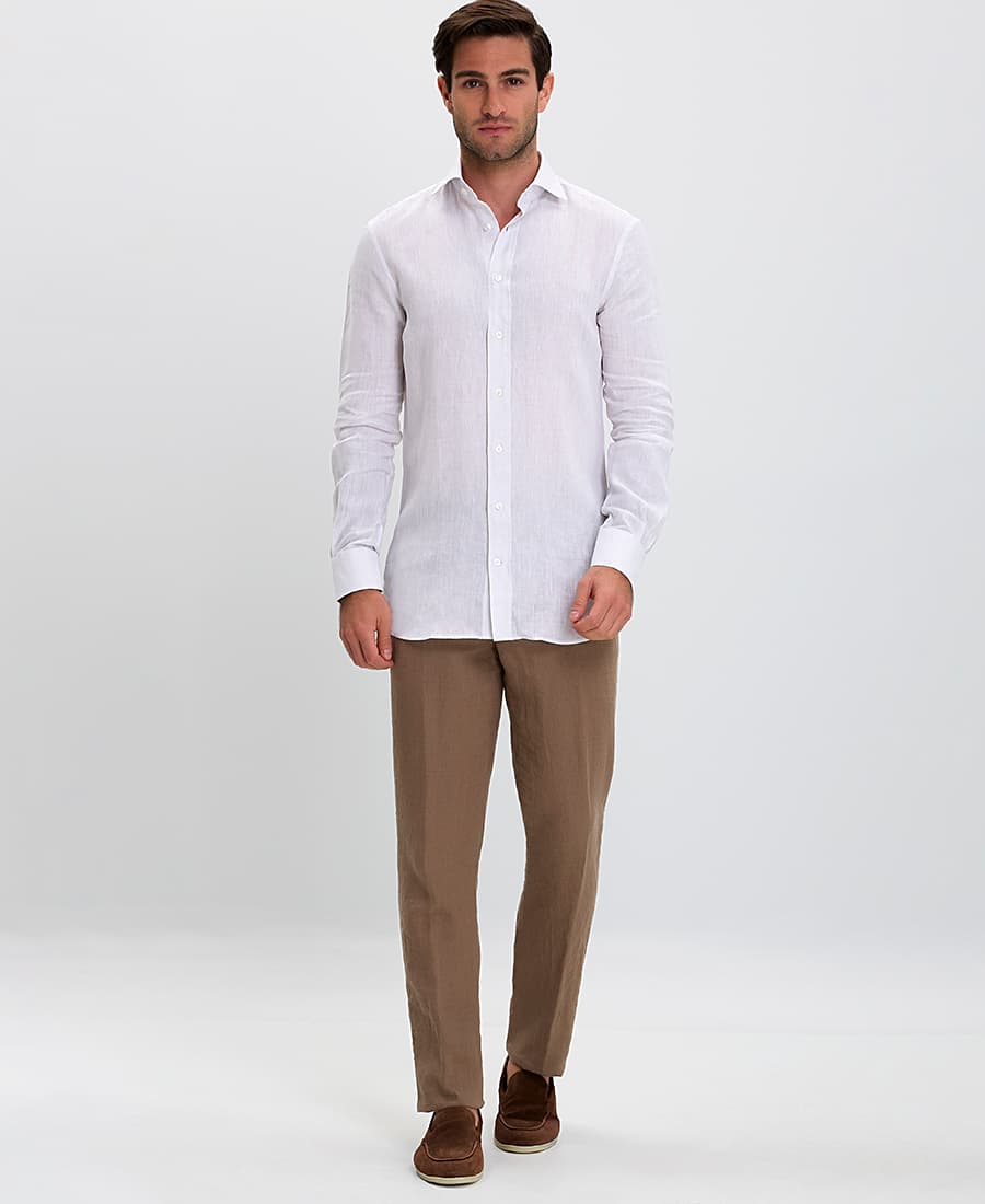 Men's Pants Vardas Brown