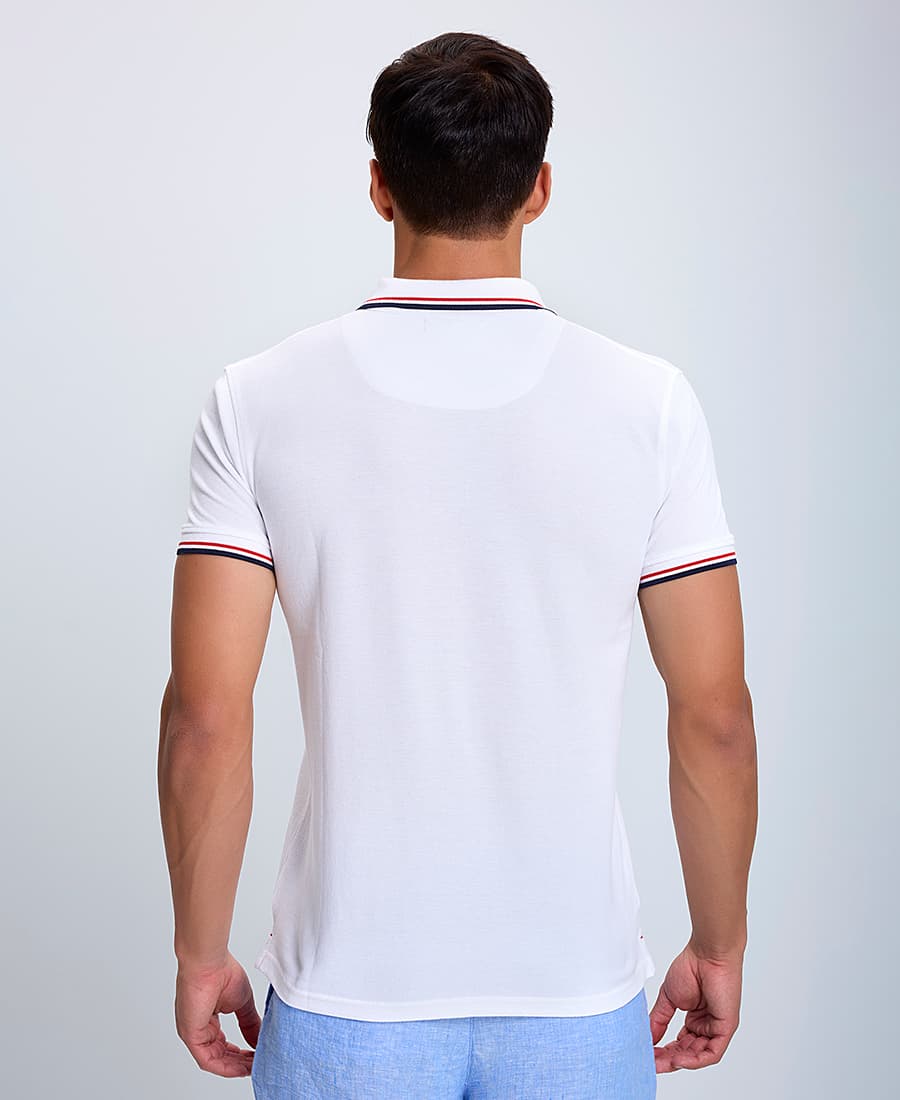 Men's Polo Shirts Winfield White