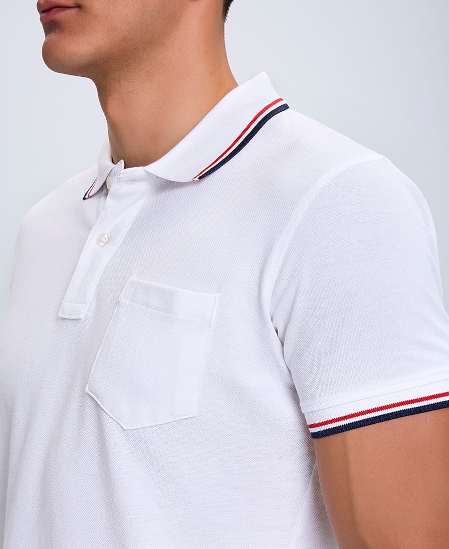 Men's Polo Shirts Winfield White