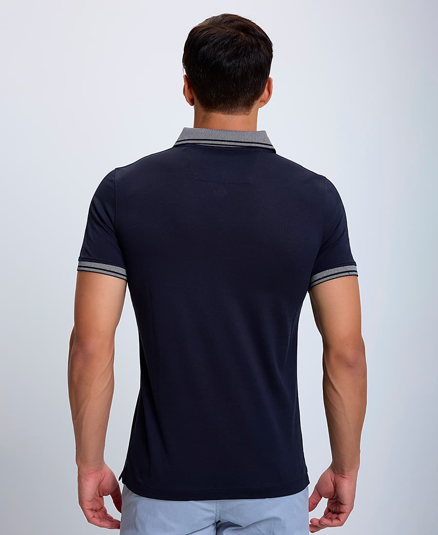 Men's Polo Shirts Commander Blue