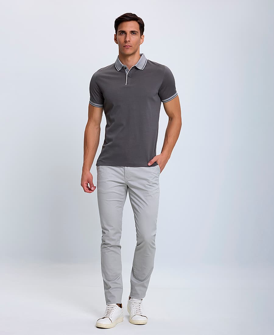 Men's Polo Shirts Commander Green