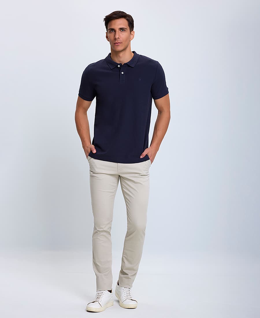 Men's Polo Shirts Basefield Blue