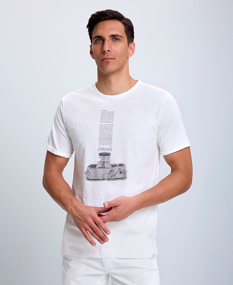 Men's T-Shirts Basefield White