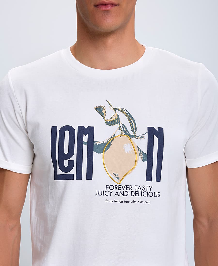 Men's T-Shirts Basefield White