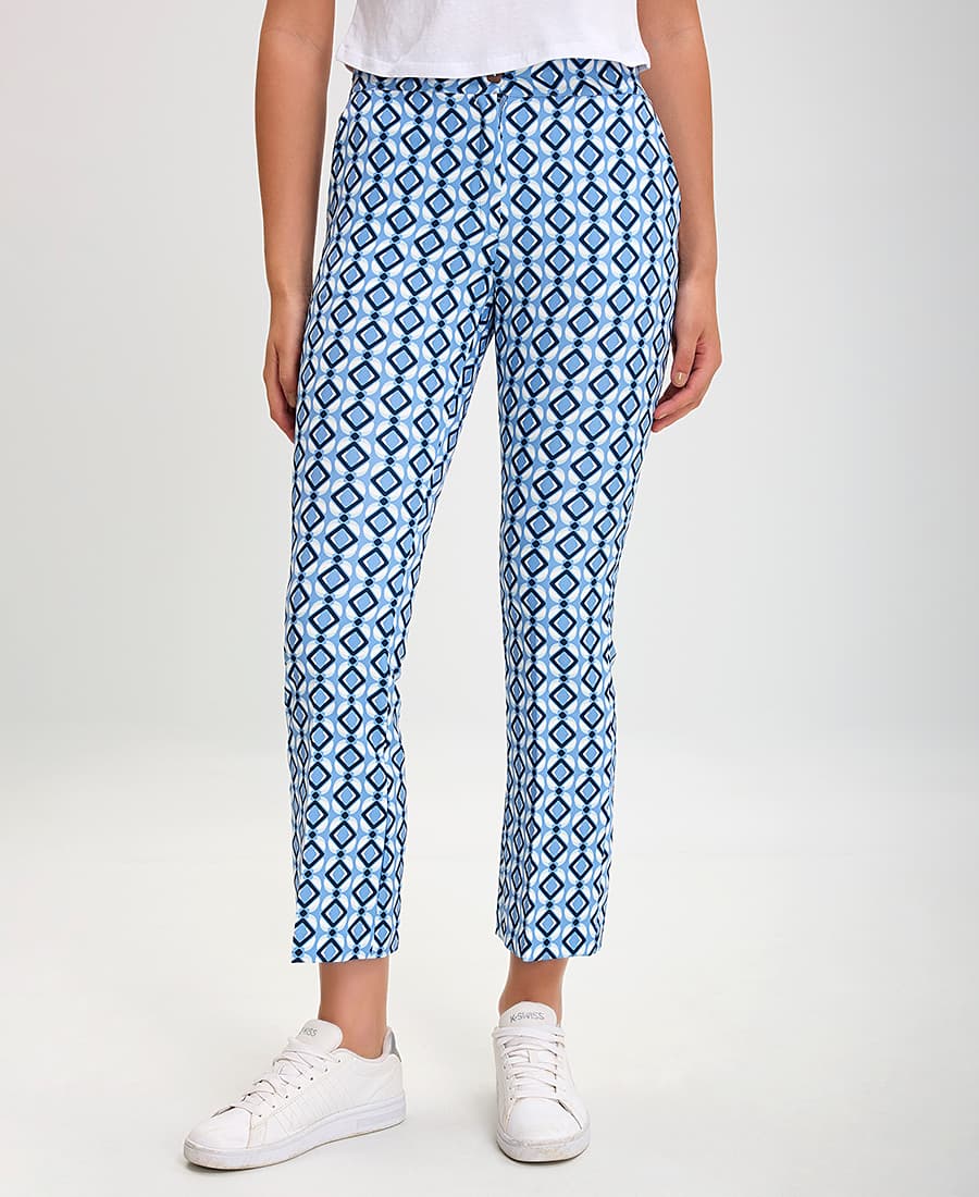 Γυναικεία παντελόνια Laura Donini Πολύχρωμο