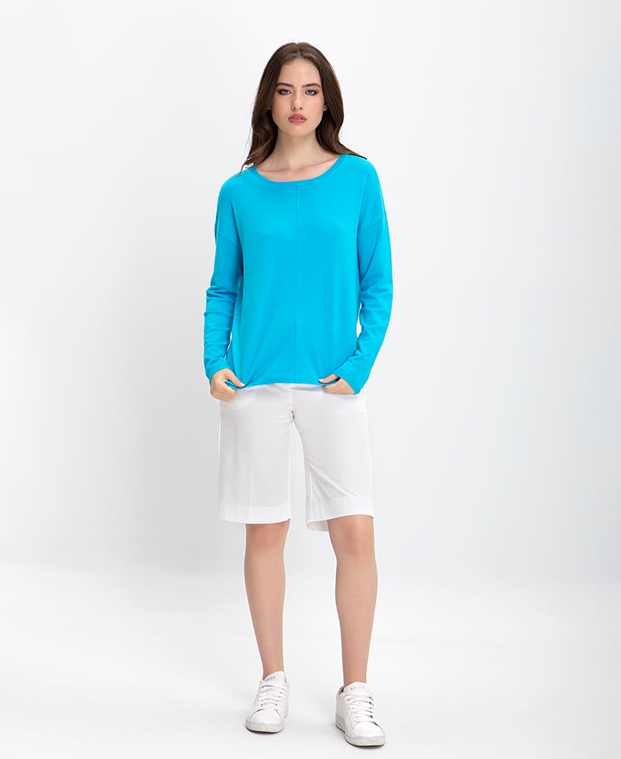 Women's Bermudas Diana D White