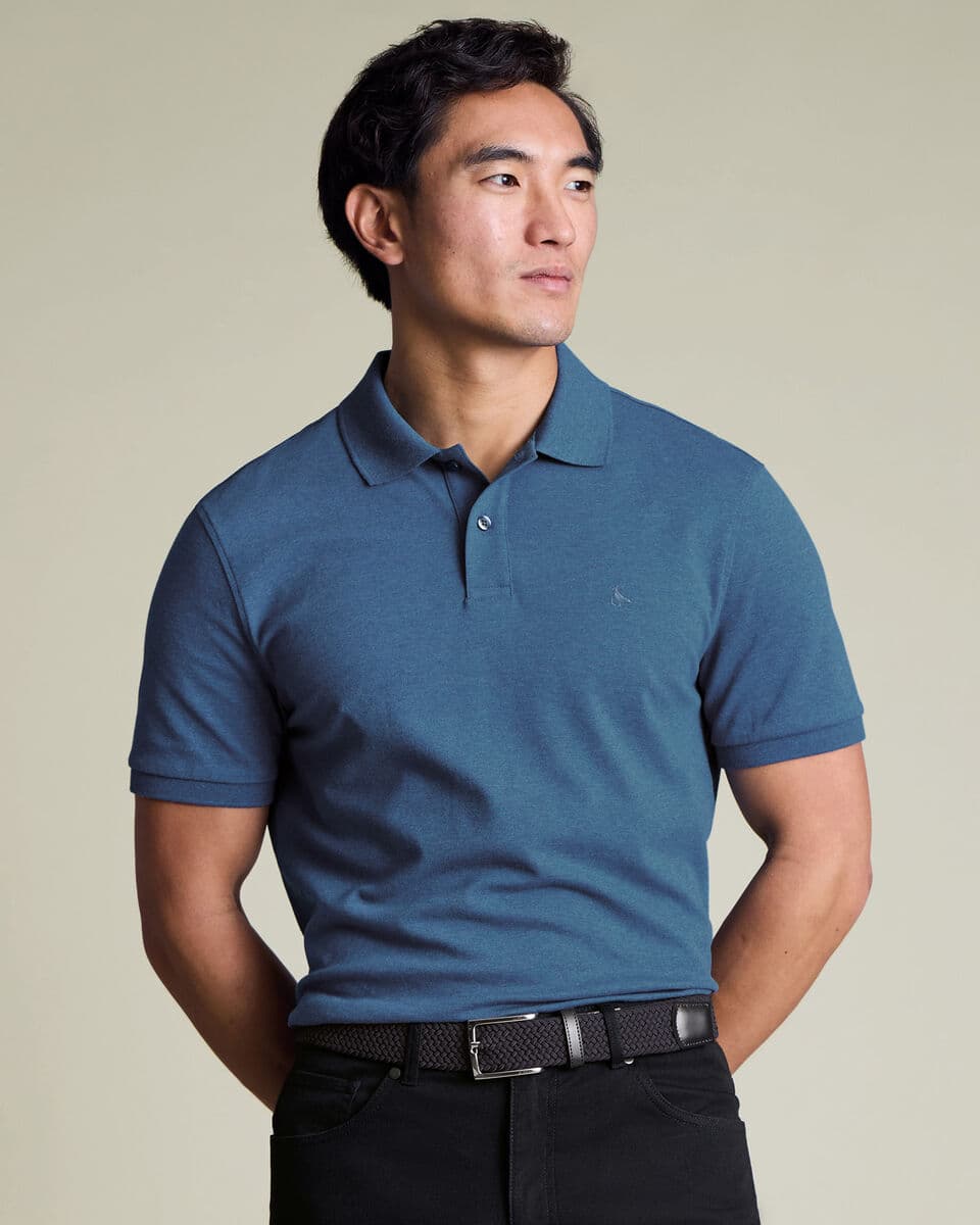 Men's Polo Shirts Charles Tyrwhitt Blue