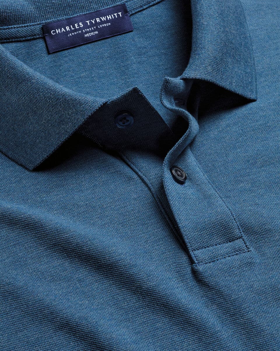 Men's Polo Shirts Charles Tyrwhitt Blue