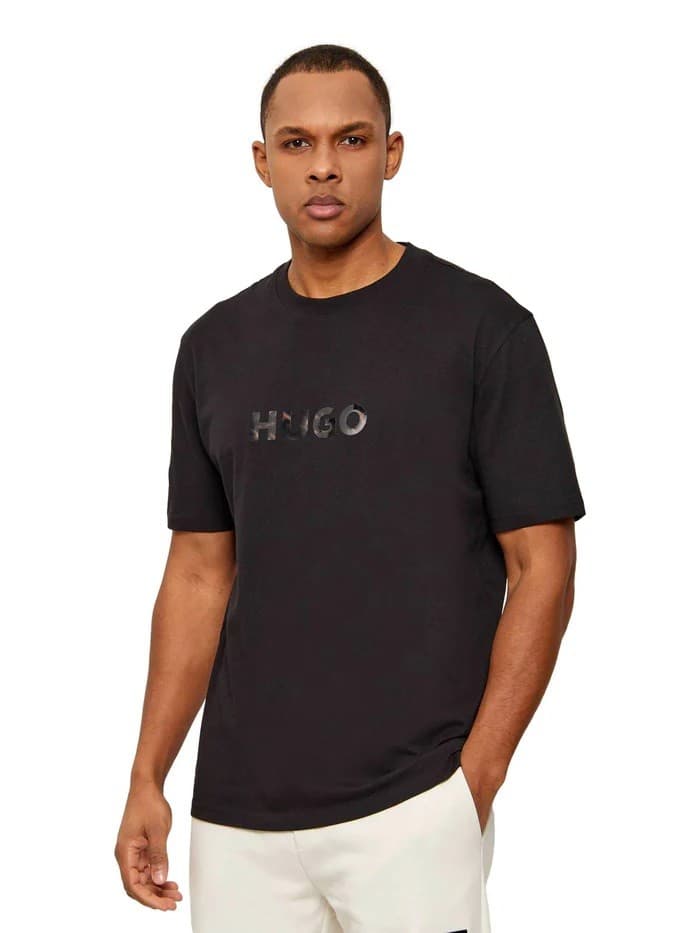Men's T-Shirts Hugo Boss Black
