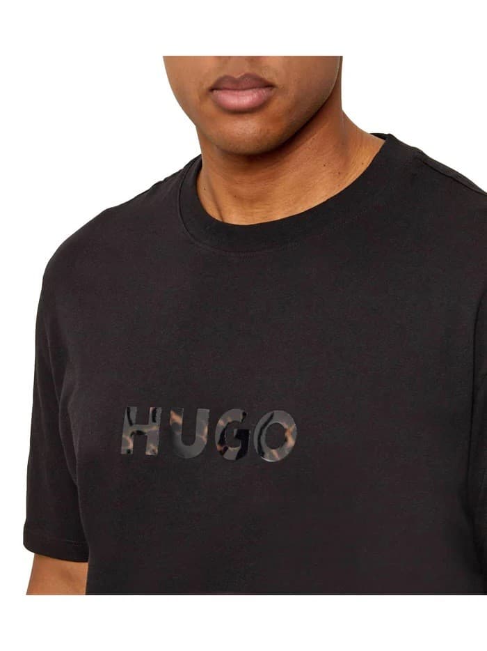 Men's T-Shirts Hugo Black