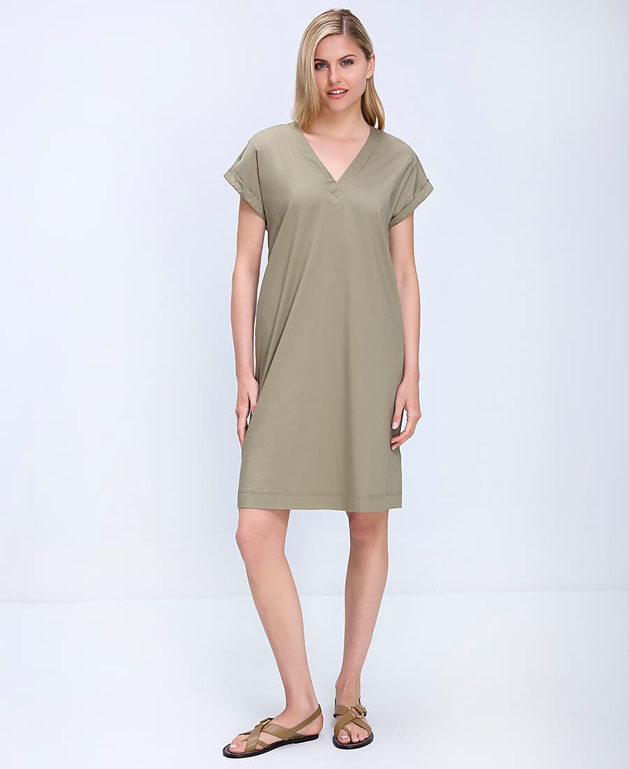 Women's Mini Dresses Diana D Khaki