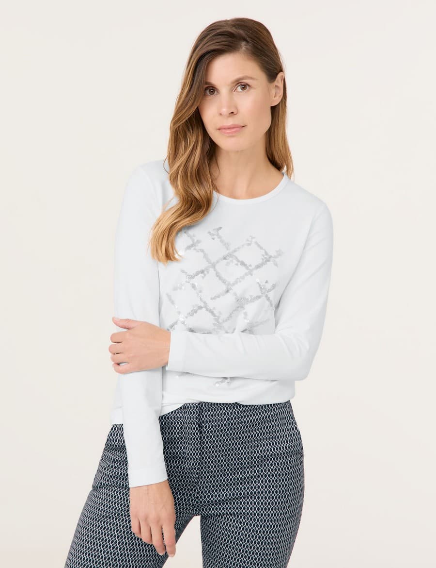 Γυναικεία τοπ Gerry Weber Εκρού