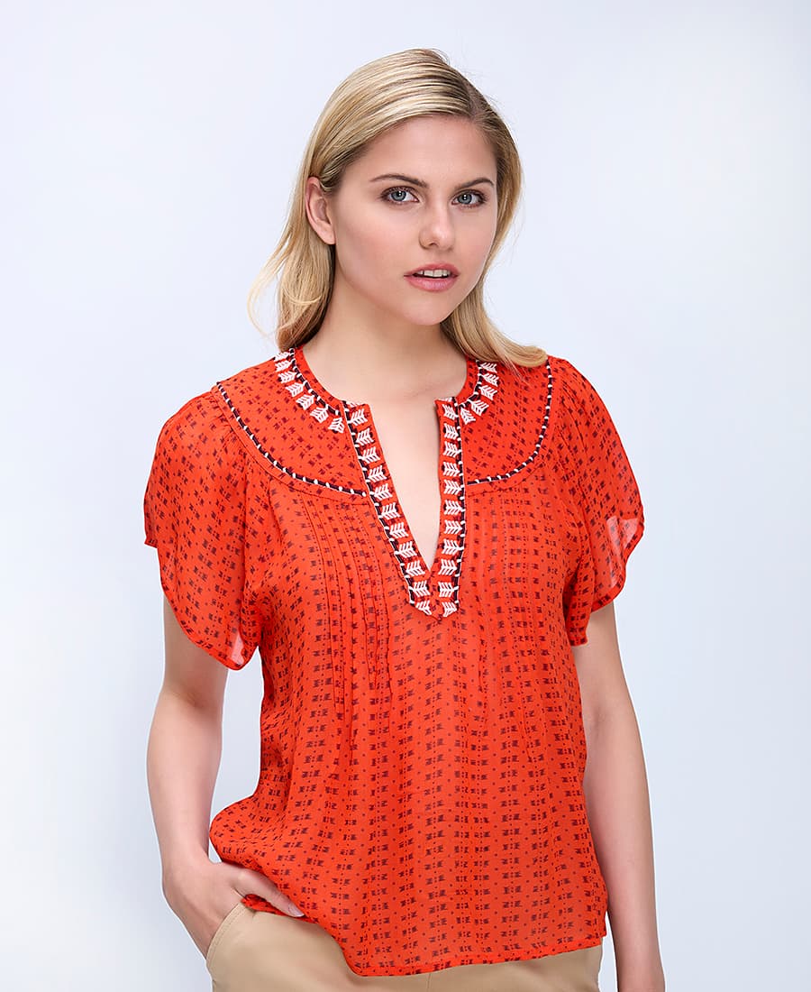 Women's Tops La Fee Maraboutee Coral