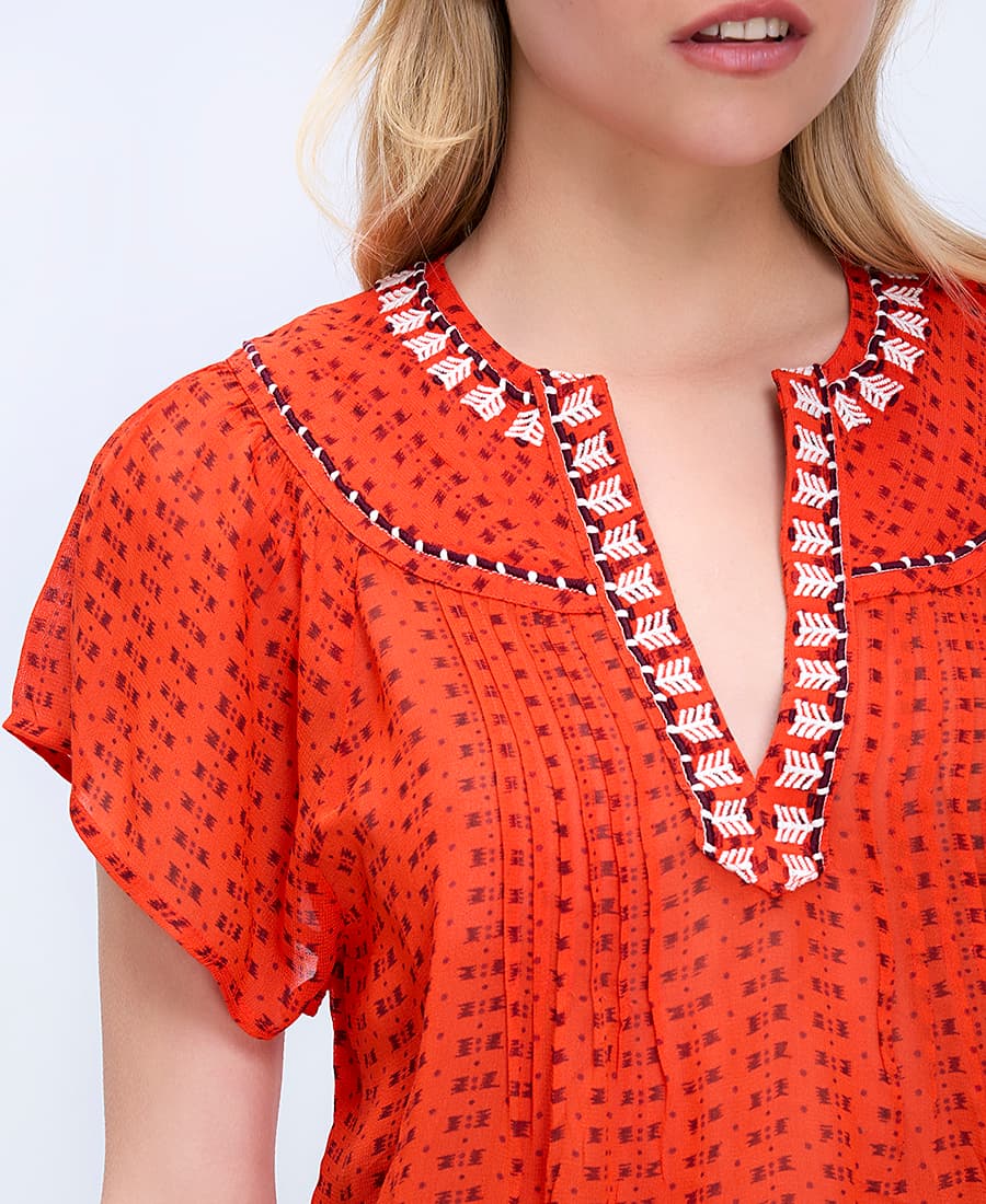 Women's Tops La Fee Maraboutee Coral