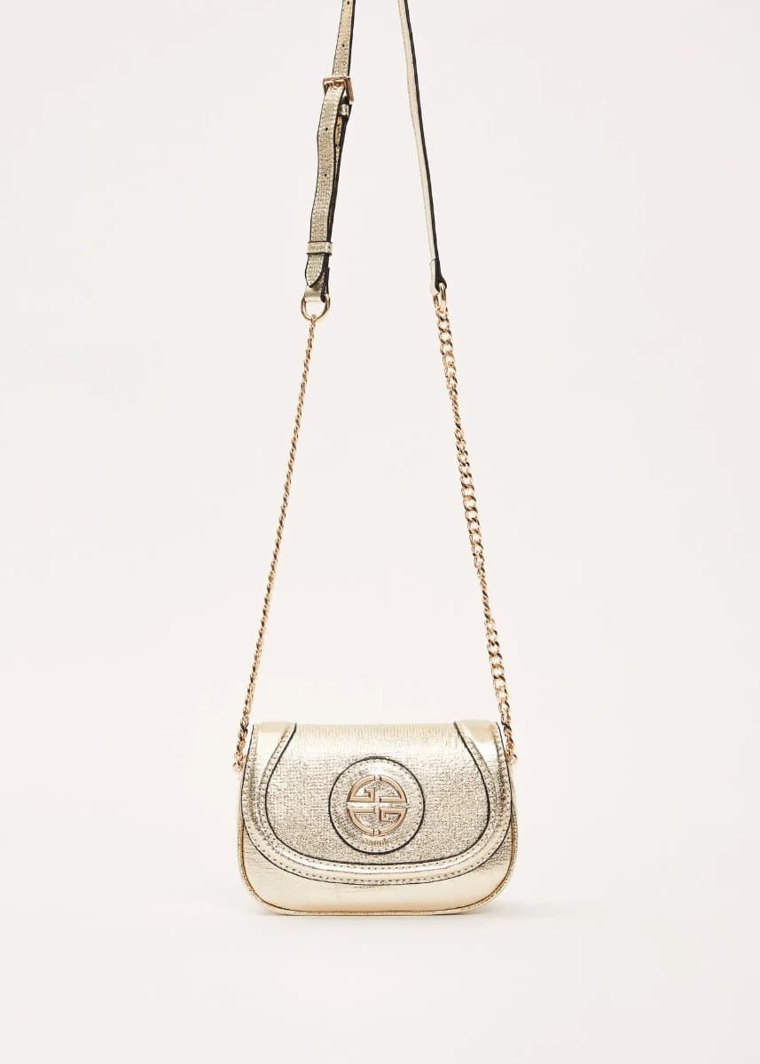 Γυναικείες τσάντες χιαστί Gaudi Χρυσό