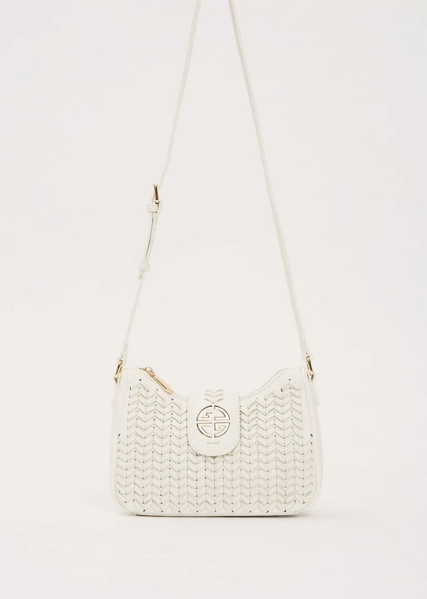 Γυναικείες τσάντες χιαστί Gaudi Λευκό