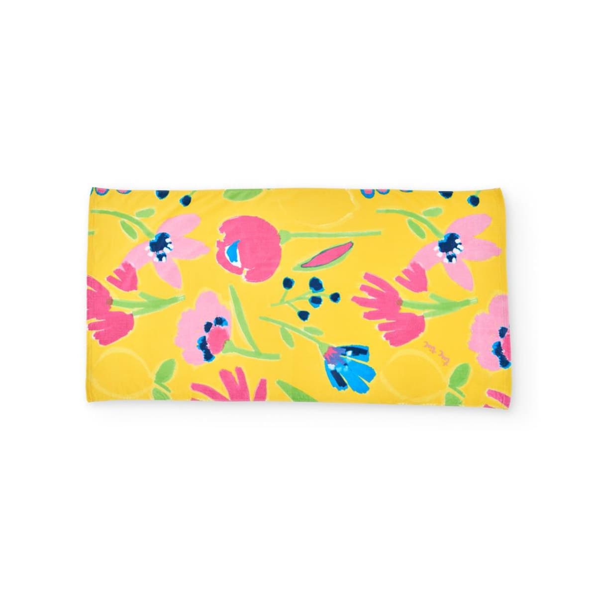 Πετσέτα παραλίας κορίτσι tuc tuc-11409557-Yellow-150x75 cm