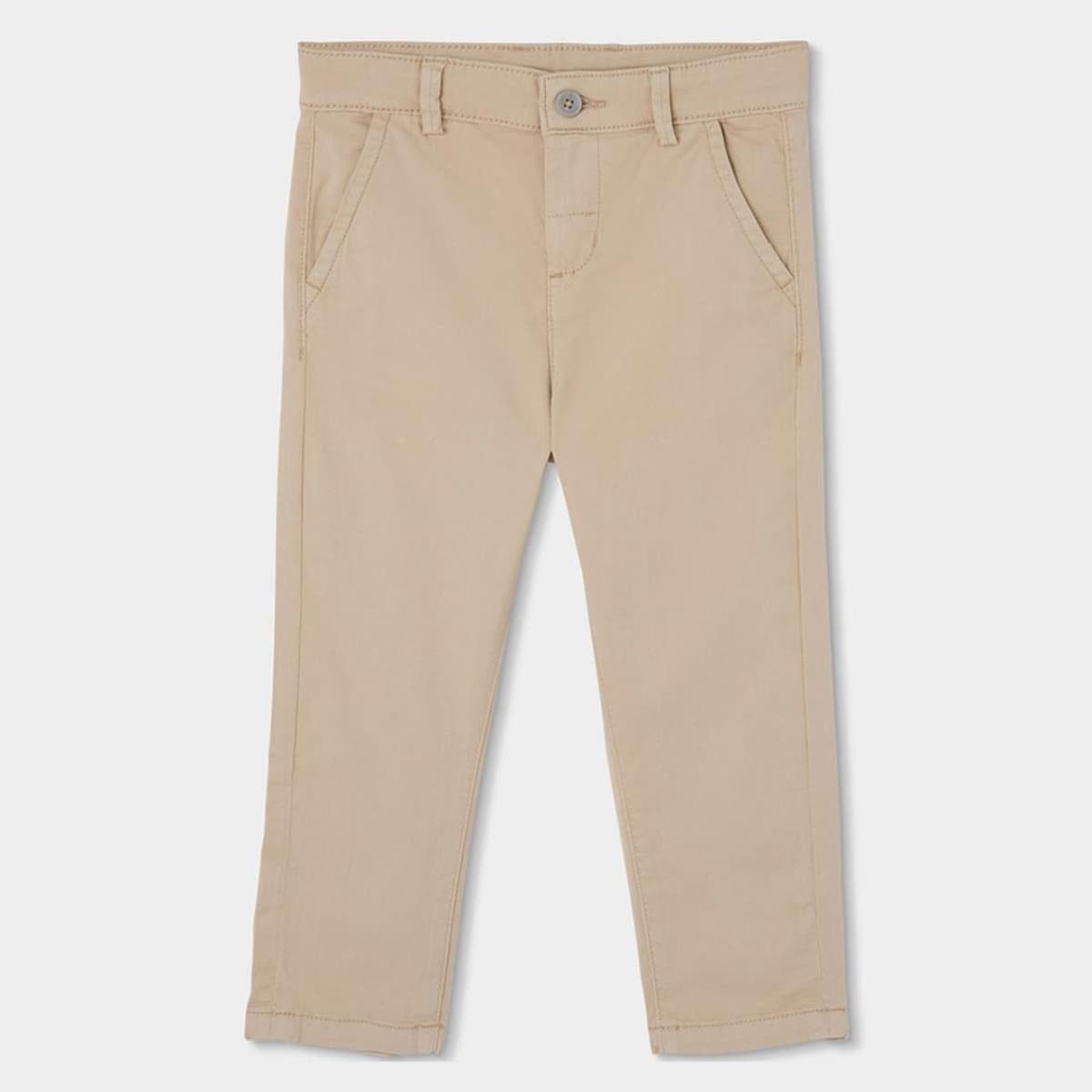 Παντελόνι chino υφασμάτινο αγόρι Boboli-873097-7399-Beige