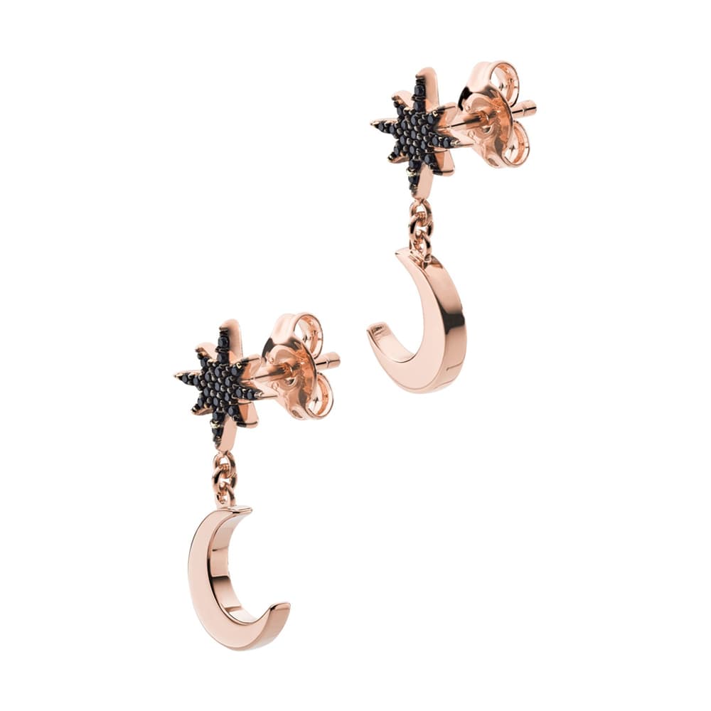 EMPORIO ARMANI Γυναικεία Σκουλαρίκια από Ροζ Επιχρυσωμένο Ασήμι EG3398221