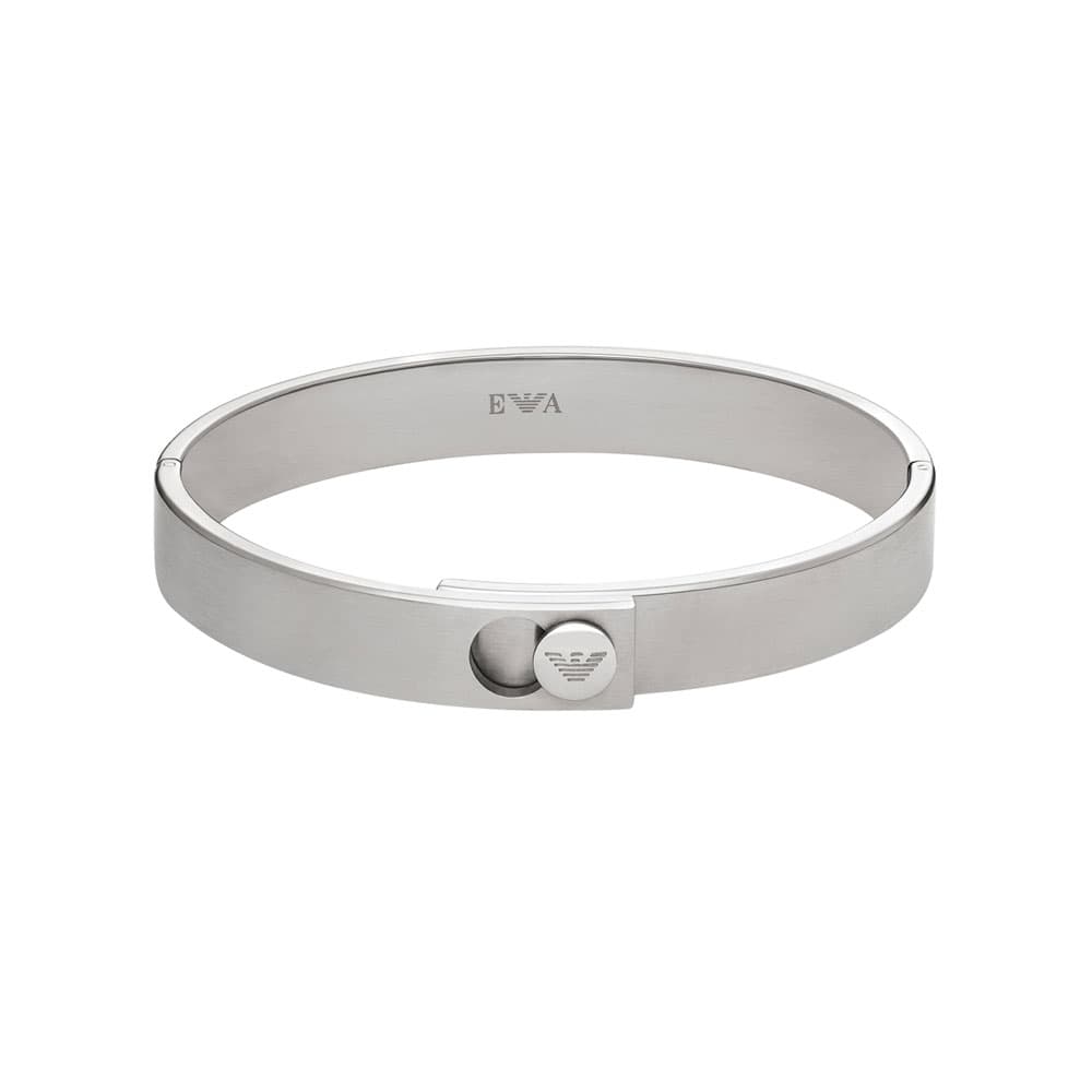 Emporio Armani Ανδρικό Βραχιόλι Από Ανοξείδωτο Ατσάλι EGS3086040