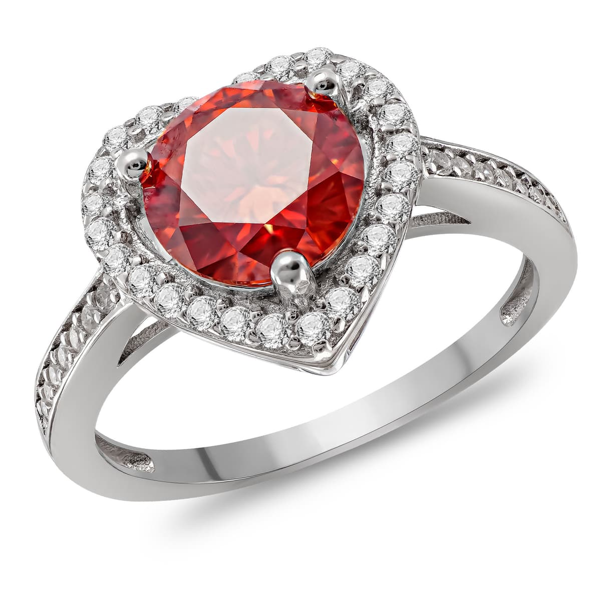 Δαχτυλίδι Μονόπετρο με Moissanite Diamond από Ασήμι DX2722