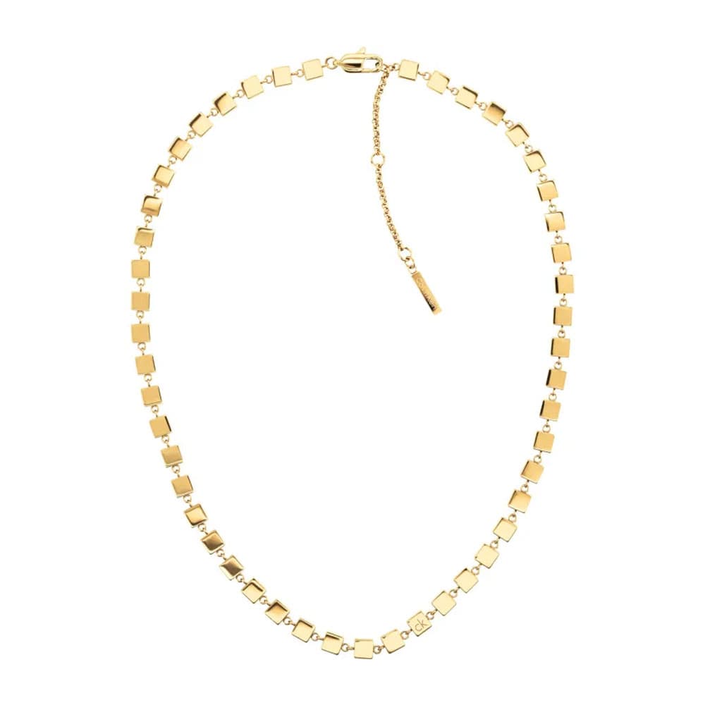 Calvin Klein Κολιέ Από Επιχρυσωμένο Ανοξείδωτο Ατσάλι 35000846