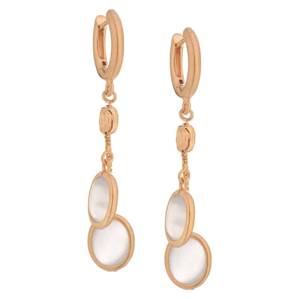 Marcello Pane Γυναικεία Σκουλαρίκια Από Επιχρυσωμένο Ασήμι ORML038