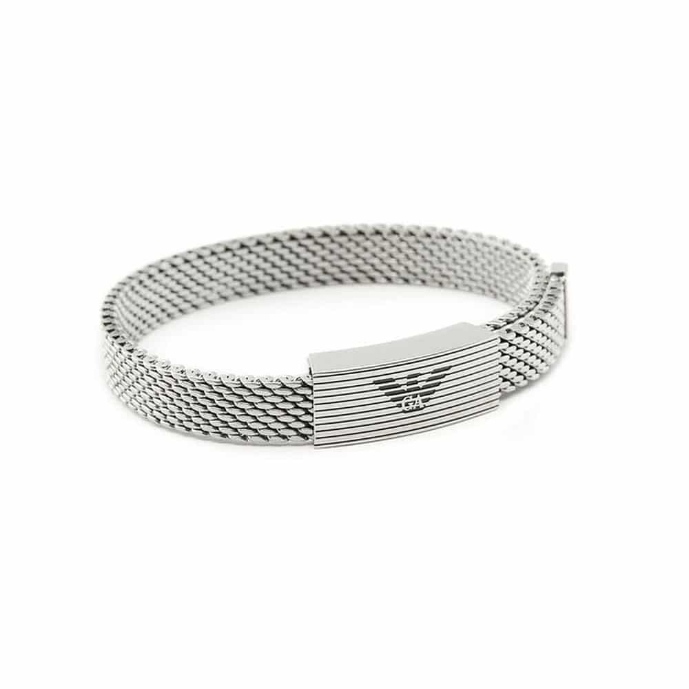 EMPORIO ARMANI Ανδρικό Βραχιόλι Από Ανοξείδωτο Ατσάλι EGS3150040