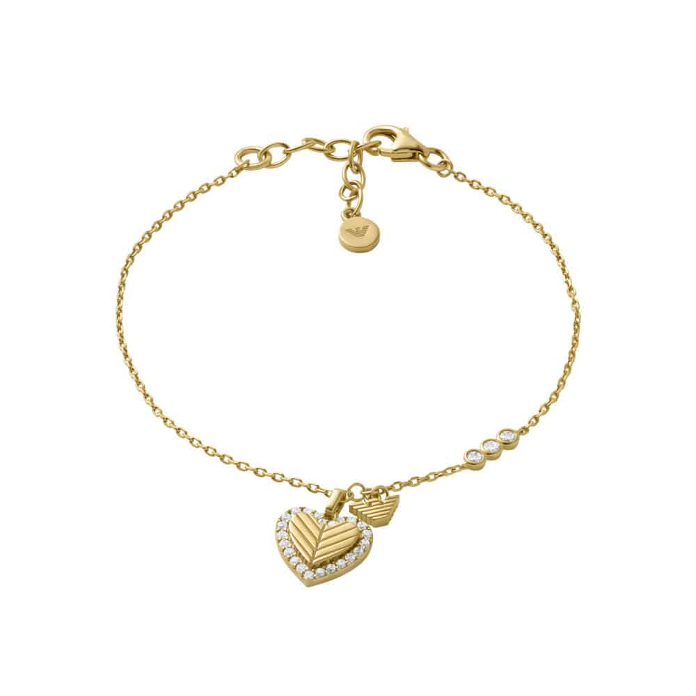 EMPORIO ARMANI Βραχιόλι από Επιχρυσωμένο Ασήμι EG3623710