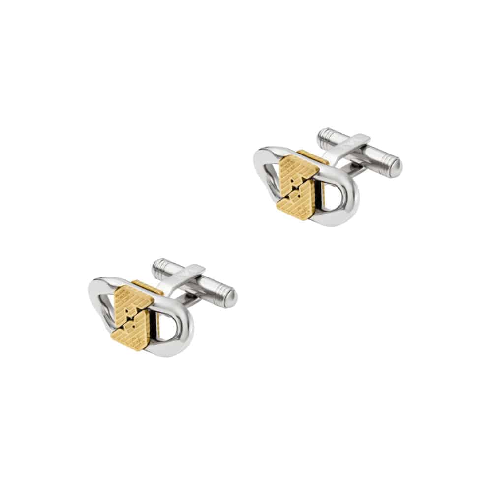 EMPORIO ARMANI Αντρικά Μανικετόκουμπα Απο Ατσάλι EGS3184040