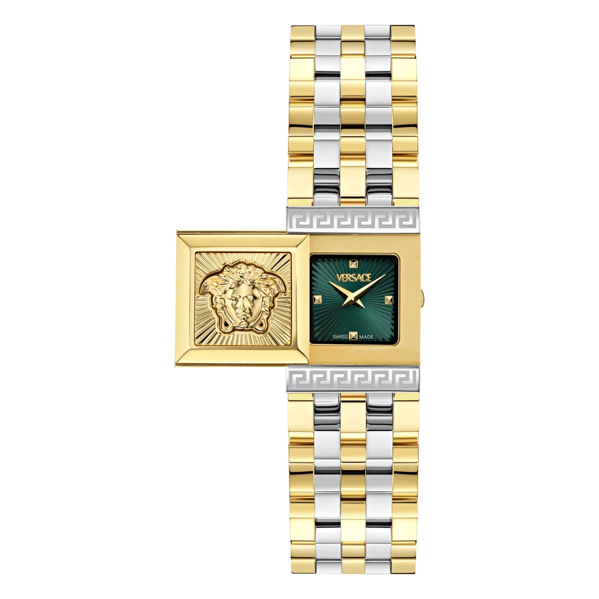 VERSACE REVEAL Two Tone Stainless Steel Bracelet VE0C00125