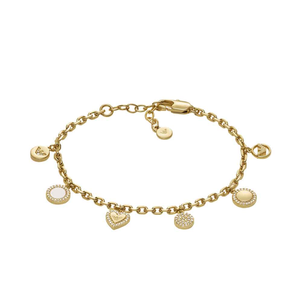 EMPORIO ARMANI Βραχιόλι από Επιχρυσωμένο Ορείχαλκο EGS3104710