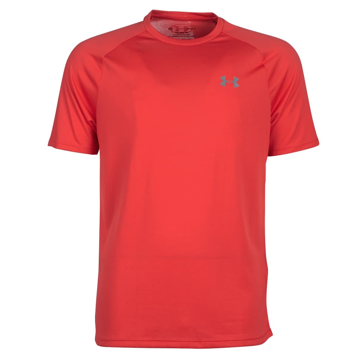 Under Armour Tech 2.0 Αθλητικό Ανδρικό T-shirt Κόκκινο Μονόχρωμο 1326413-600