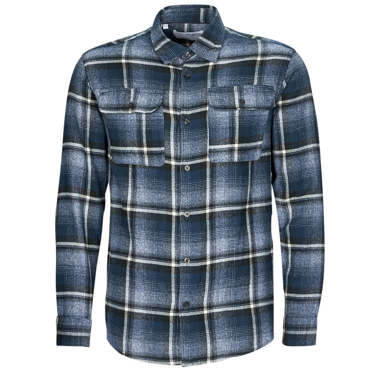 Πουκάμισο με μακριά μανίκια Selected SLHREGSCOT CHECK SHIRT