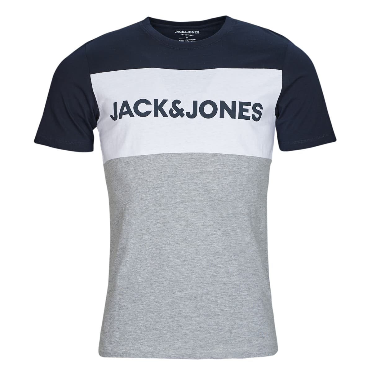 T-shirt με κοντά μανίκια Jack & Jones JJELOGO BLOCKING TEE